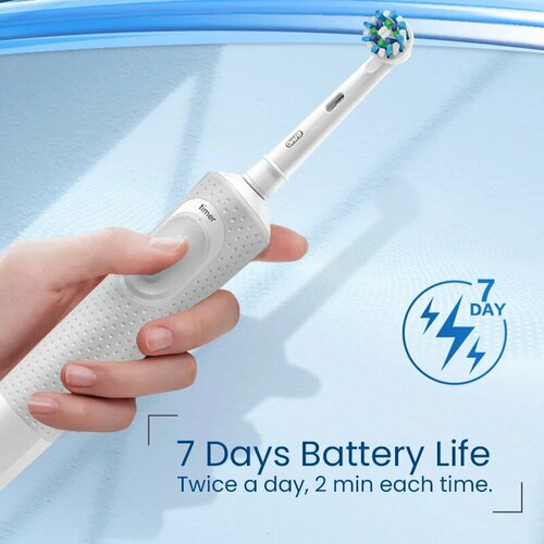 Где купить Электрическая зубная щетка Oral-B Vitality D100, белый, CN Oral-B 