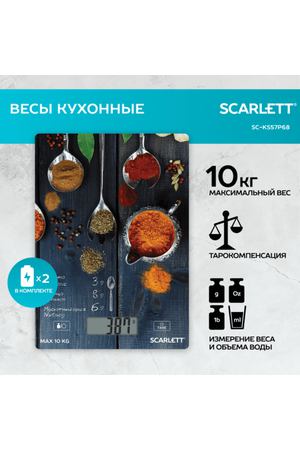 Кухонные весы Scarlett SC-KS57P68, Рисунок