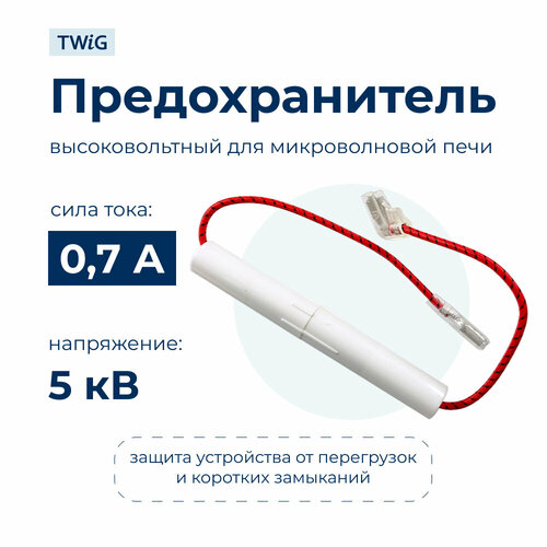 Где купить Высоковольтный предохранитель 0.7A 5KV, микроволновки СВЧ SKL 
