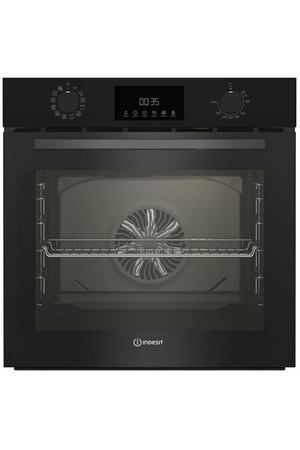 Встраиваемый электрический духовой шкаф Indesit IBFTE 3844 BL черный