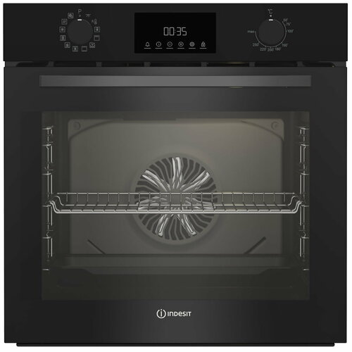 Где купить Встраиваемый электрический духовой шкаф Indesit IBFTE 3844 BL черный Indesit 