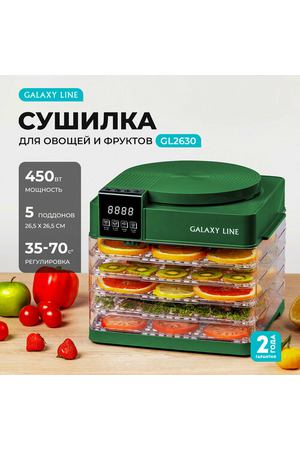 Электросушилка GALAXY LINE GL2630/зелёный