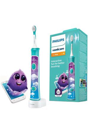 звуковая зубная щетка Philips Sonicare For Kids HX6322/04, RU, aqua