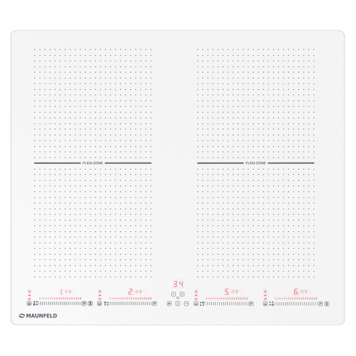 Где купить Индукционная варочная панель с двумя Flex Zone и Booster MAUNFELD CVI594SF2WH Maunfeld 