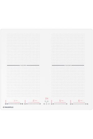 Индукционная варочная панель с двумя Flex Zone и Booster MAUNFELD CVI594SF2WH