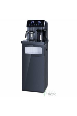 Кулер для воды с чайным столиком Ecotronic TB30-LNR UV dark grey без охлаждения, серый, функция дезинфекции воды