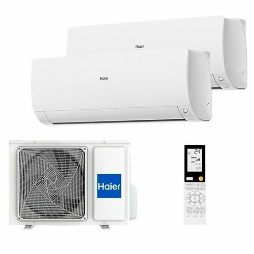 Где купить Мульти сплит-система Haier AS25S2SF2FA-W x 2 / 2U40S2SM1FA, белый Haier 