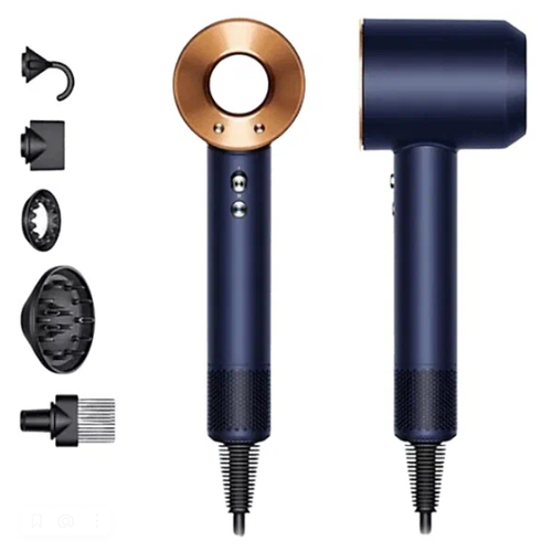 Где купить Фен Dyson Supersonic HD07 EU, dark blue and blue/copper Dyson 