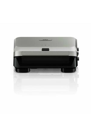 Гриль для сендвичей Braun SnackMaker 5 SM5005 (Цвет: Серебристый/Черный)