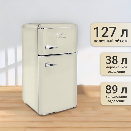 Где купить Холодильник TESLER RT-132 BEIGE Tesler 