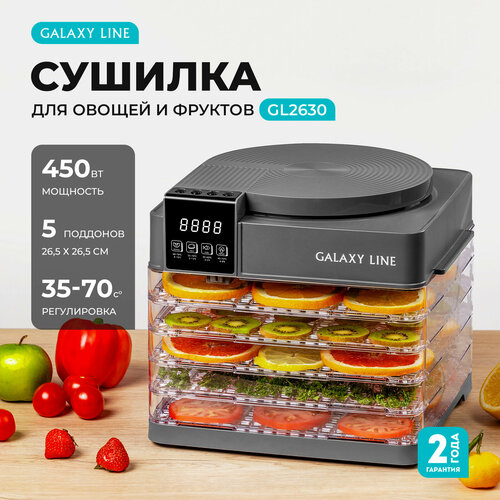 Где купить Электросушилка GALAXY LINE GL2630/серый Galaxy 