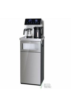 Кулер для воды с чайным столиком Ecotronic TB30-LNR UV grey без охлаждения, серый, функция дезинфекции воды