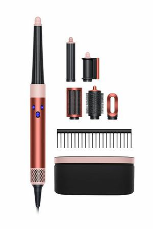 Фен-стайлер Dyson Airwrap long i.d. straight+wavy HS08 with detangling comb IN, strawberry bronze/blush pink