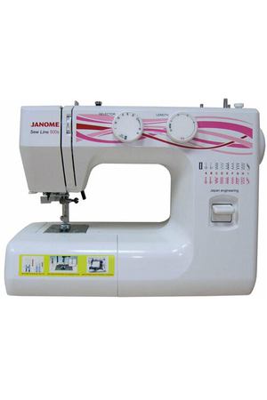 Швейная машина Janome Sew Line 500S, белый