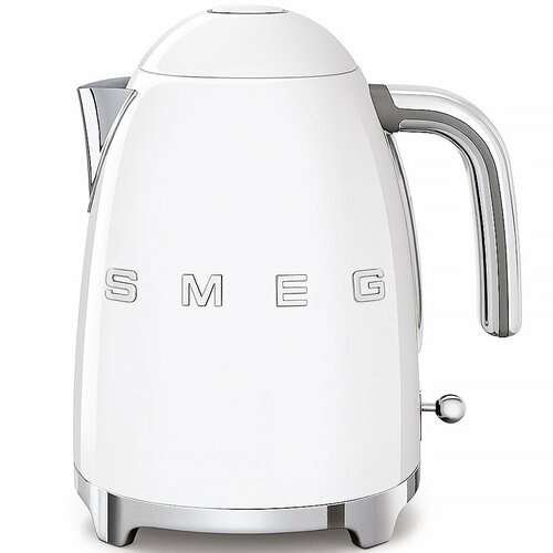 Где купить Электрический чайник SMEG KLF03WHEU, объем 1,7 л, мощность 2400 Ватт, скрытый нагревательный элемент Smeg 