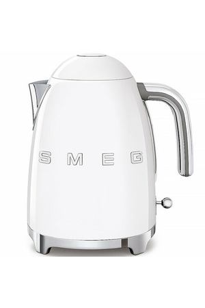 Электрический чайник SMEG KLF03WHEU, объем 1,7 л, мощность 2400 Ватт, скрытый нагревательный элемент