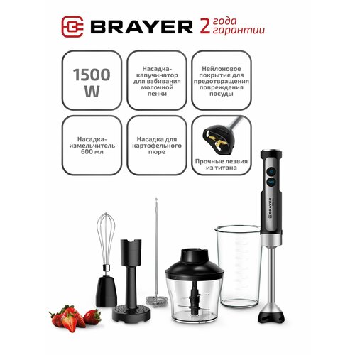 Где купить Блендер погружной Brayer BR1256 Brayer 