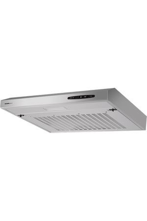 Плоская вытяжка HOMSAIR Horizontal 60, цвет корпуса нержавеющая сталь, цвет окантовки/панели серебристый