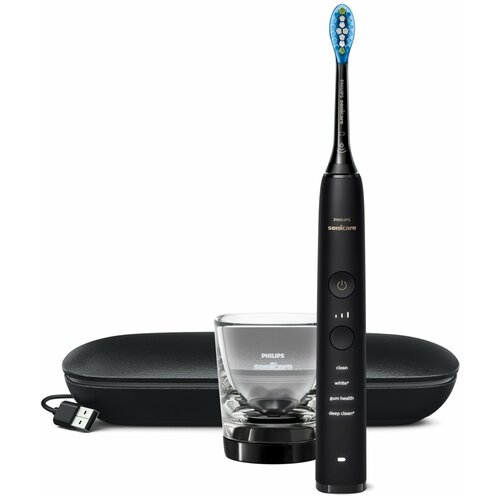 Где купить звуковая зубная щетка Philips Sonicare DiamondClean 9000 HX9911,  EU, черный Philips 