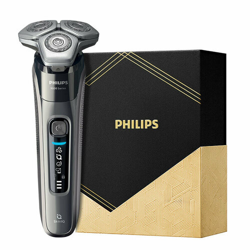 Где купить Мужская электробритва PHILIPS Series 9000 S9647/37CBP, silver Philips 