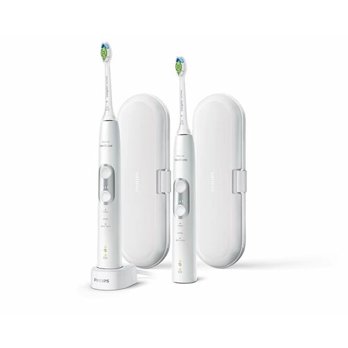 Где купить Набор электрических зубных щеток Philips Sonicare 6100 ProtectiveClean HX6877/34, 2 шт. Philips 