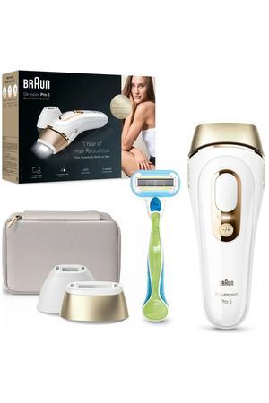 Фотоэпилятор Braun PL5152 Silk Expert Pro 5 с бритвой Venus Extra Smooth Swirl