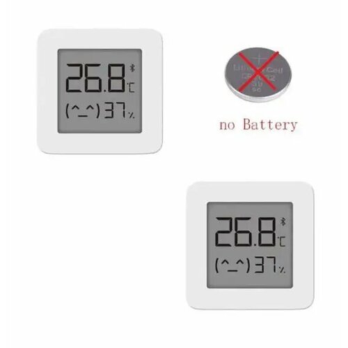 Где купить Xiaomi Mijia LYWSD03MMC Термометр-гигрометр, 2pcs Thermometer 2 Xiaomi 