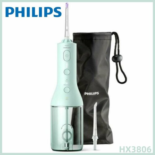 Где купить Ирригатор Philips Sonicare Cordless Power Flosser 3000 HX3806/34, Мятно-зеленый Philips 