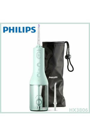 Ирригатор Philips Sonicare Cordless Power Flosser 3000 HX3806/34, Мятно-зеленый