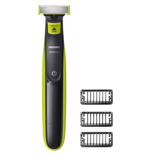 Где купить Триммер для бороды и усов Philips OneBlade QP2724/10, черный Philips 