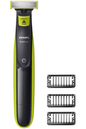 Триммер для бороды и усов Philips OneBlade QP2724/10, черный