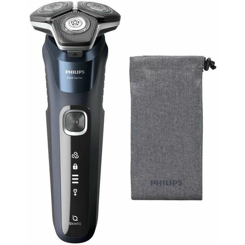 Где купить Электробритва Philips S5585 EU, синий Philips 