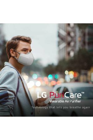 Персональный очиститель воздуха LG PuriCare AP300AWFA, инновационная защитная маска, первое поколение