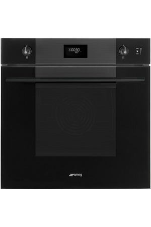 Электрический духовой шкаф 59,7 см Smeg Linea SO6101S2B3 черный