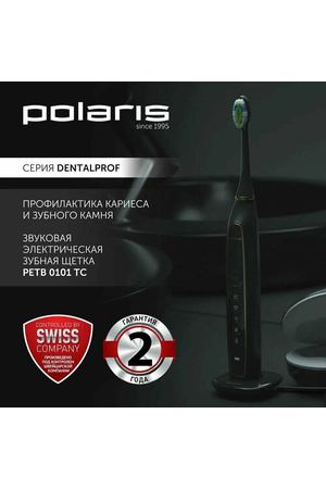 Электрическая зубная щетка PETB 0101 TC Черный