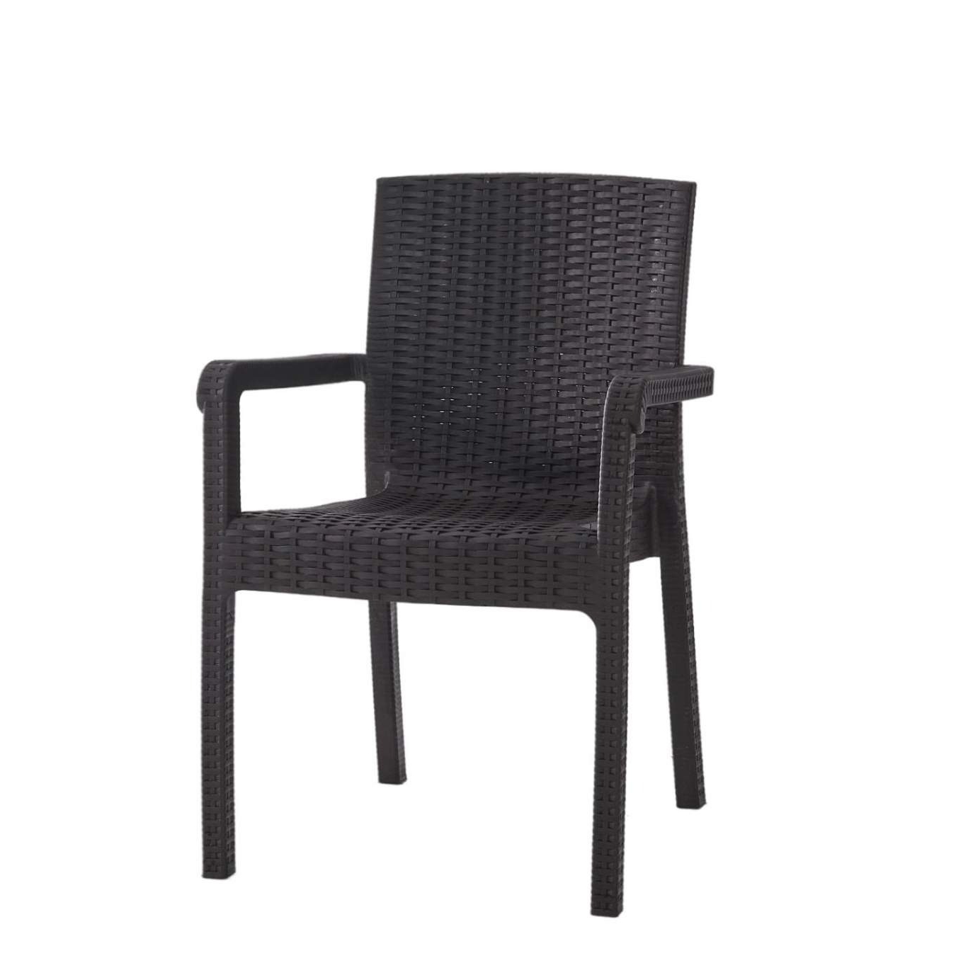 Где купить Кресло Heniver Vector темно-коричневое 58х45х85 см Heniver