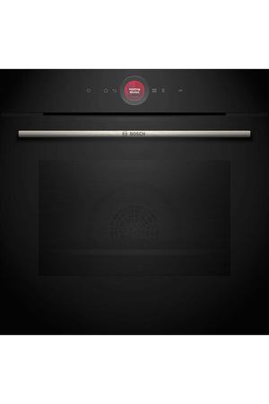 Духовой шкаф Bosch Serie 8 HBG7341B1, 71 л, дисплей, гриль, конвекция, черный