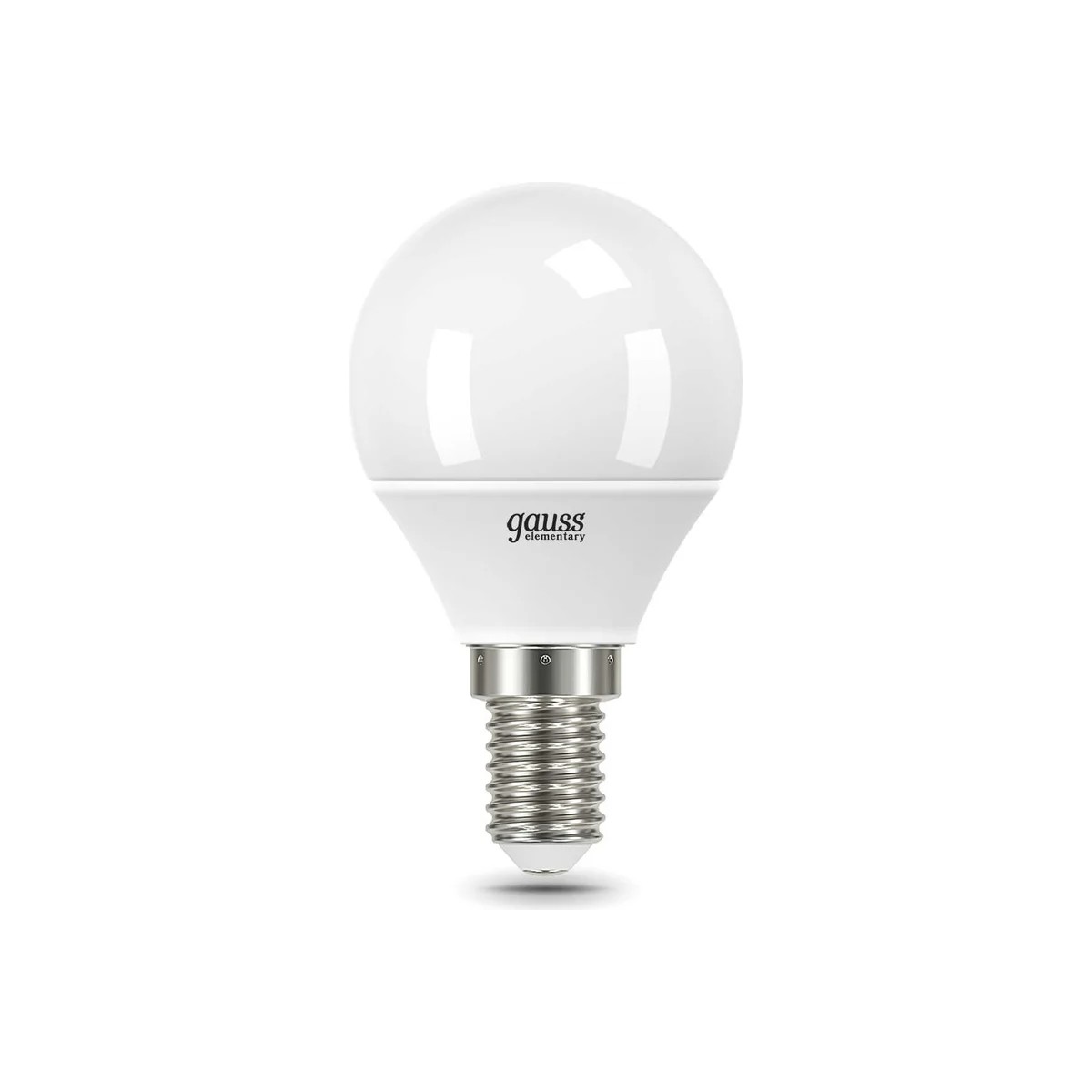 Где купить Лампа Gauss Elementary Шар 10W 750lm 6500K Е14 LED Gauss 