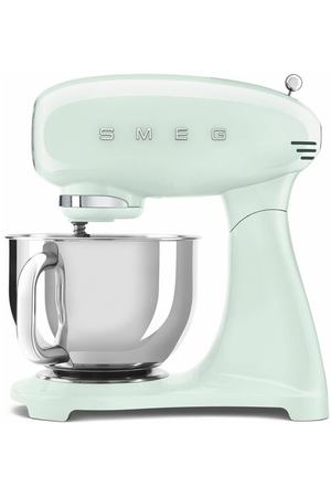 Планетарный миксер, мощность 0,8 кВт, объем чаши 4,8 л, Зеленый Smeg SMF03PGEU