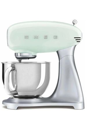 Миксер планетарный SMEG SMF02PGEU, зеленый/серебристый