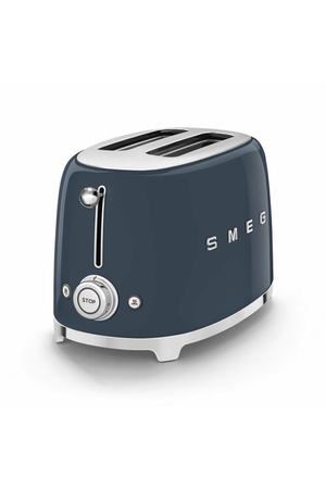 Тостер на 2 ломтика Smeg TSF01NBEU, цвет темно синий глянцевый