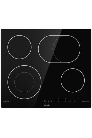 Электрическая варочная панель Gorenje ECT 643 SYB, цвет панели черный, цвет рамки черный