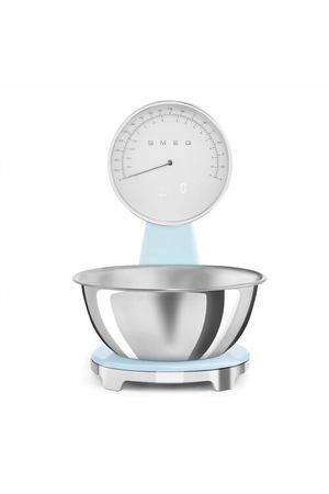 Весы кухонные SMEG KSF01PBWW, пастельно-голубой