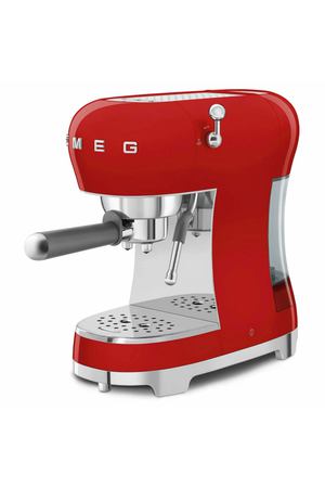 Кофеварка рожковая Smeg ECF02RDEU, красный
