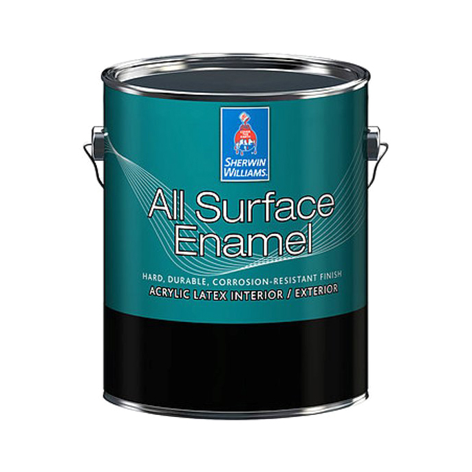 Где купить Эмаль Sherwin-Williams All Surface Enamel Latex Gloss белая 1 л Без бренда 