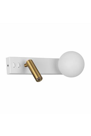 Бра Citilux CL704450 Декарт белый+бронза