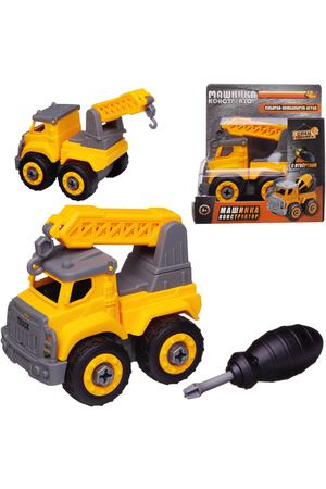 Машинка ABtoys подъемный кран с отверткой (C-00430)