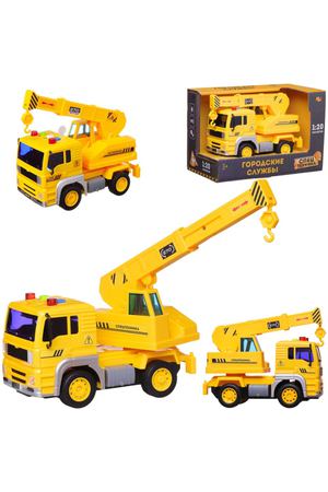 Машинка ABtoys ABtoys автокран  со звуковыми и световыми эффектами 1:20 (C-00450)