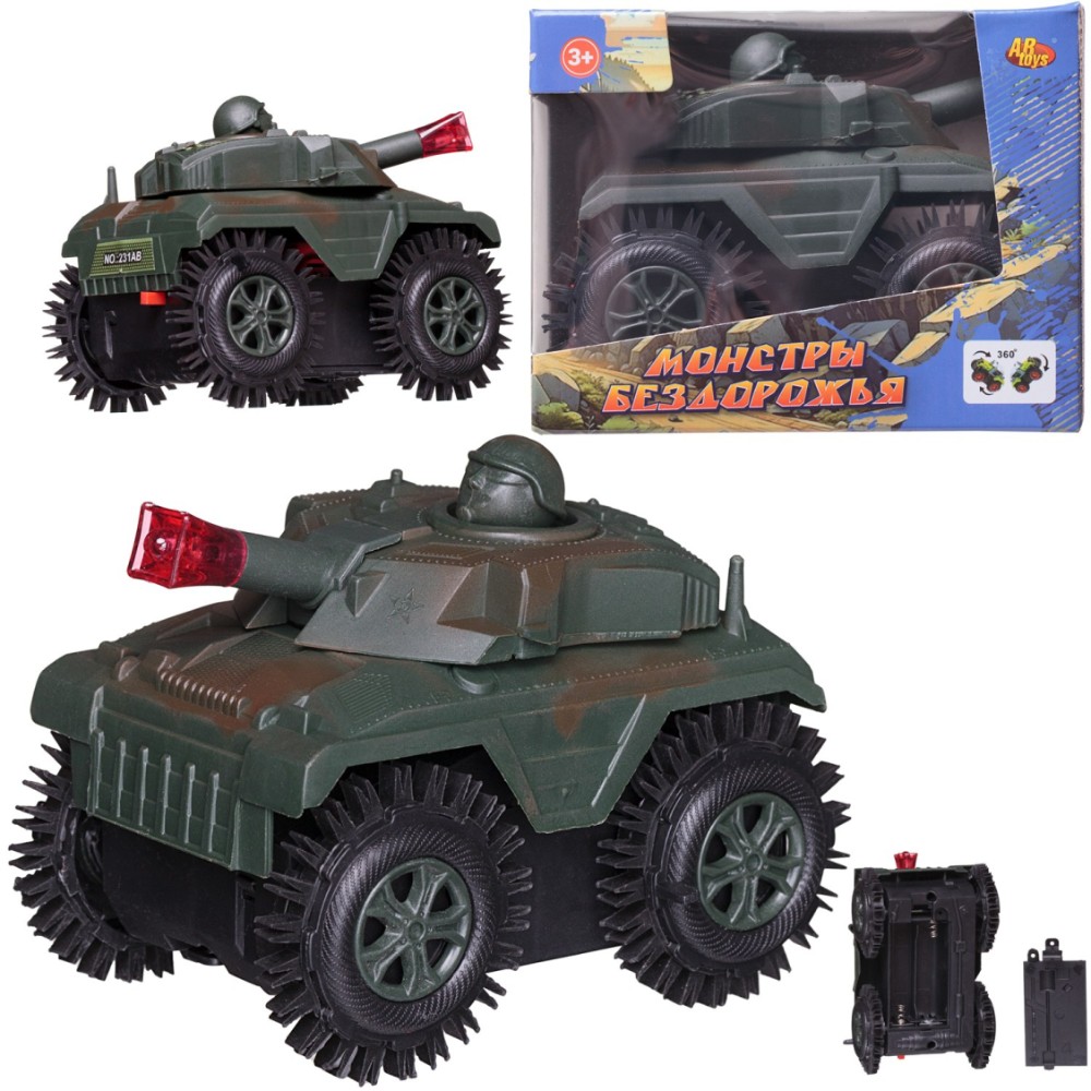Где купить Танк перевертыш ABtoys Монстры бездорожья (C-00526) ABtoys