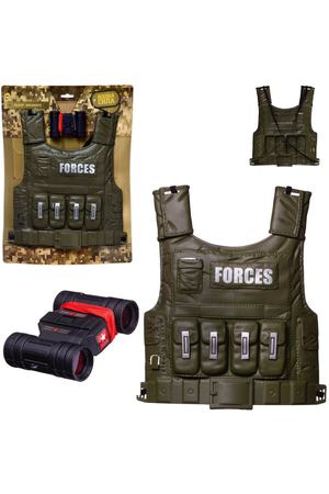 Набор игровой ABtoys военный жилет и бинокль (PT-01408/1)
